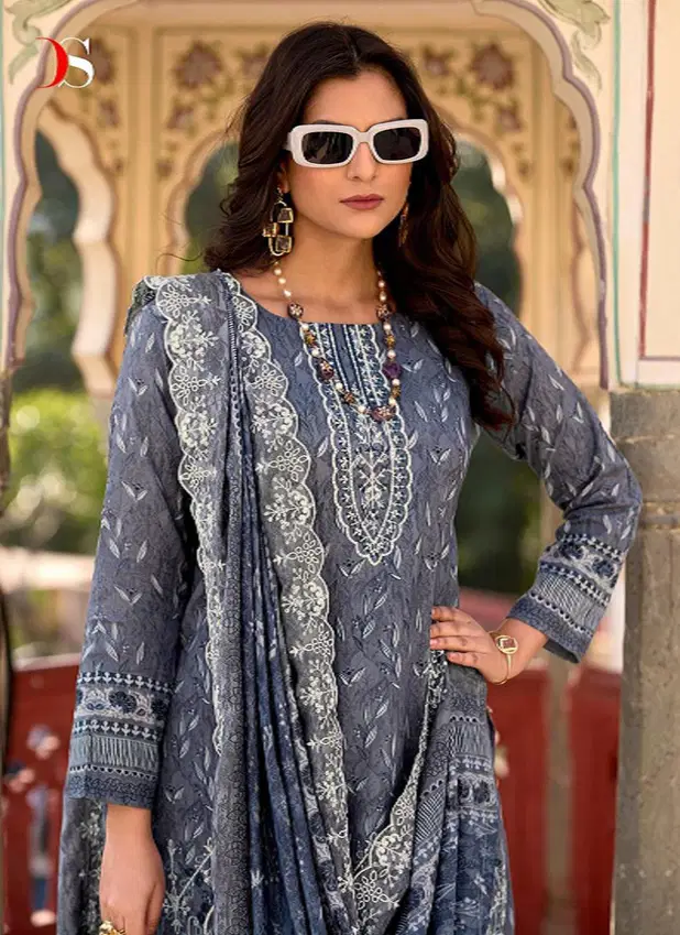 Bin Saeed 14 Lawn by Deepsy  Collection Pakistani Salwar Kameez